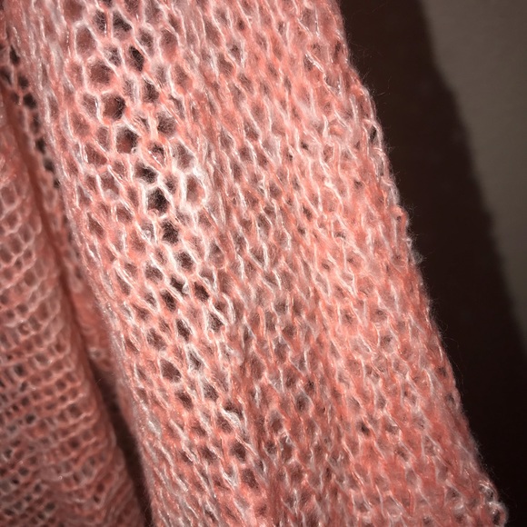 Lane Bryant Loose Weave Pink Sweater 22/24 - Picture 2 of 3